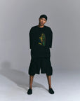 BERMUDA CARGO OVERSIZE BLACK