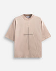 T-SHIRT CROSS BEIGE
