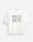 T-SHIRT WORLD OF SOUND WHITE
