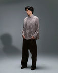 DENIM BALLOON MARMORIZZATO BROWN