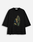 T-SHIRT CON STAMPA BLACK