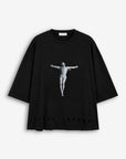 T-SHIRT OVERSIZE “ETERNO” BLACK
