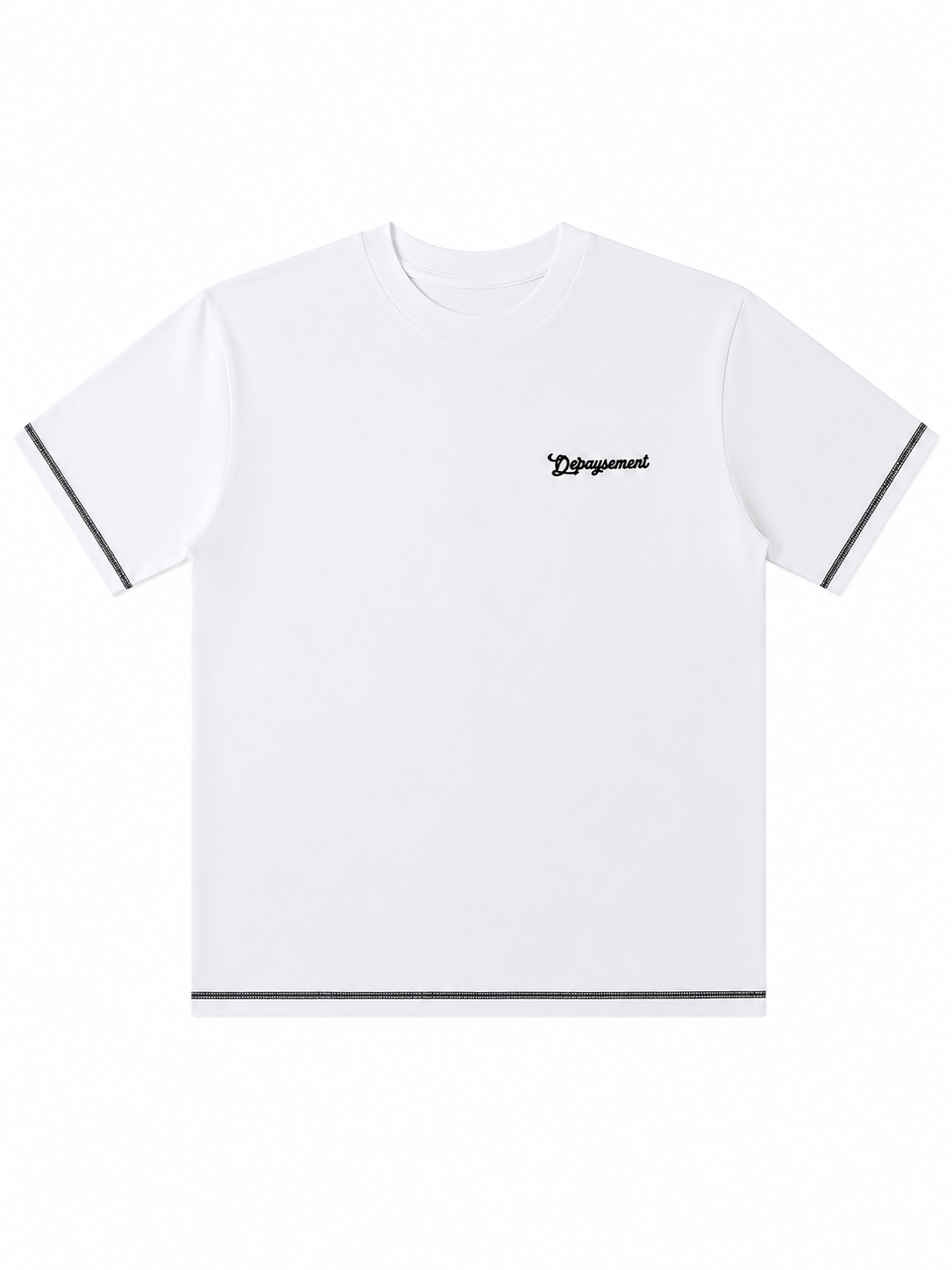 T-SHIRT “DEPASEYMENT” WHITE