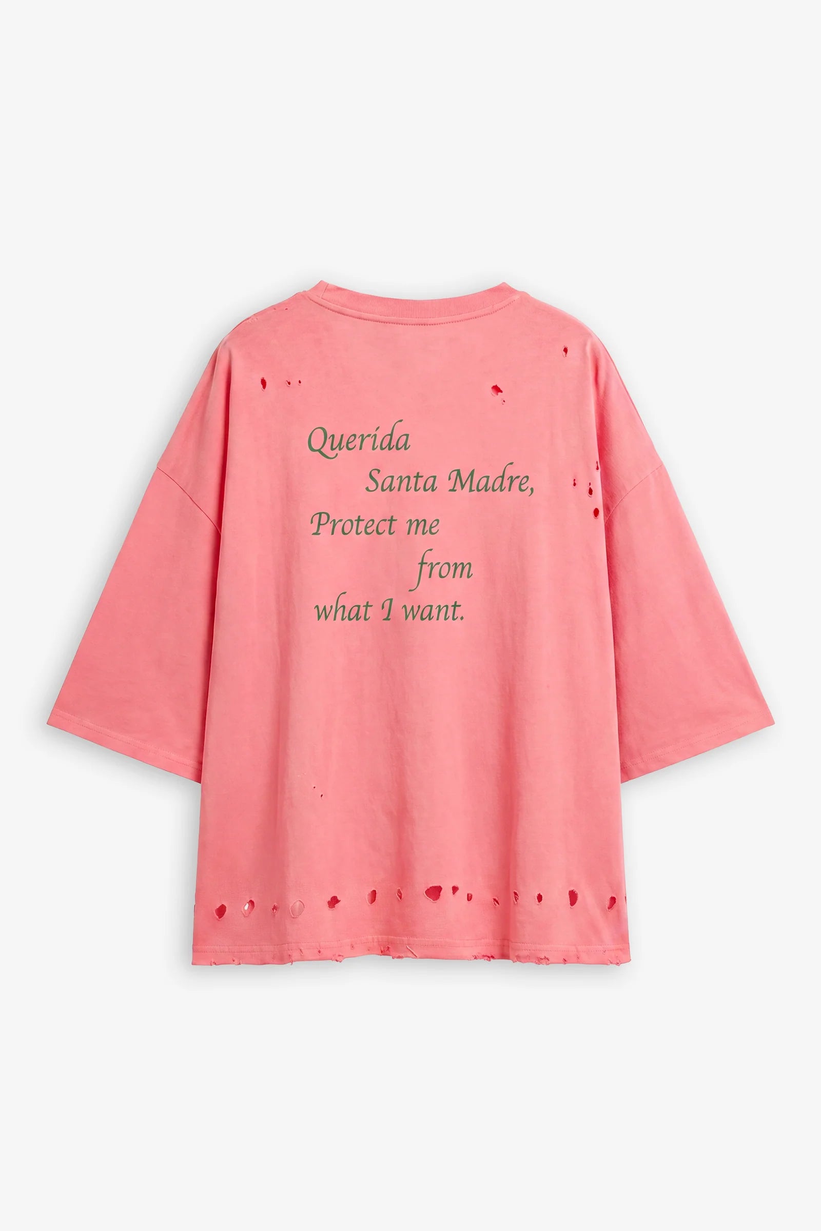 T-SHIRT CON STAMPA FUCSIA