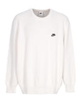 MAGLIONE NIKE CLUB CREWNECK WHITE