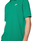 POLO CLUB ESSENTIAL PIQUE POLO SHIRT MALACHITE/WHITE