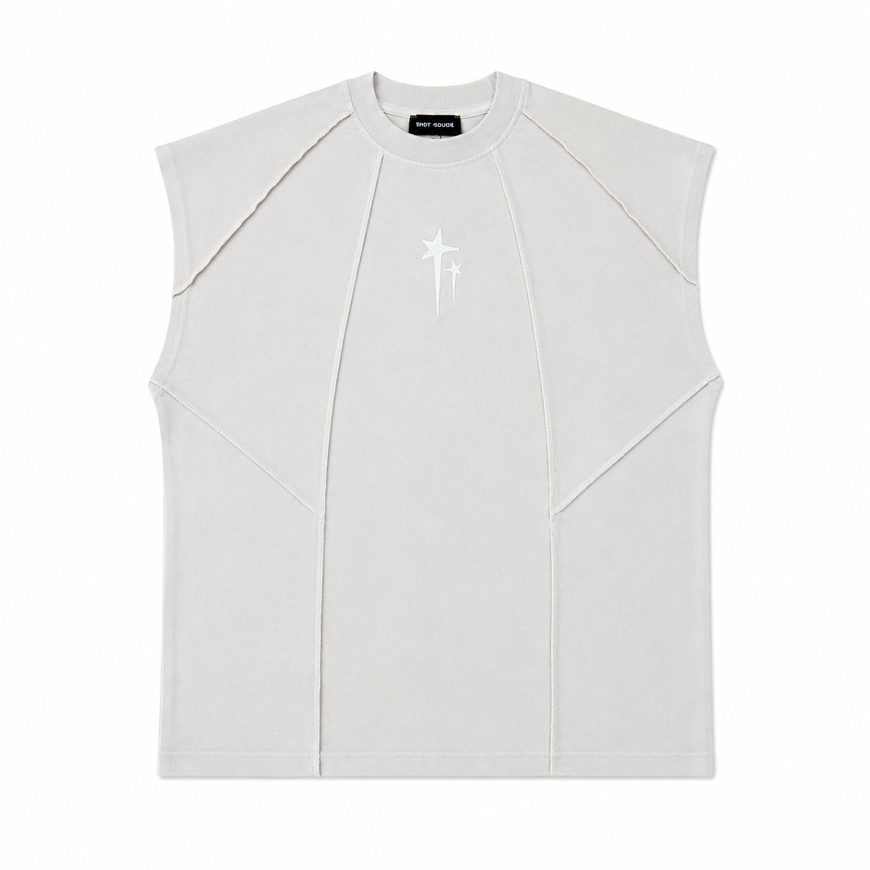 T-SHIRT SMANICATA STARS BEIGE