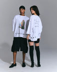 T-SHIRT CON STAMPA WHITE
