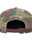 CAPPELLO SUPREME DISTRESSED SCRIPT 6-PANEL WOODLAND CAMO
