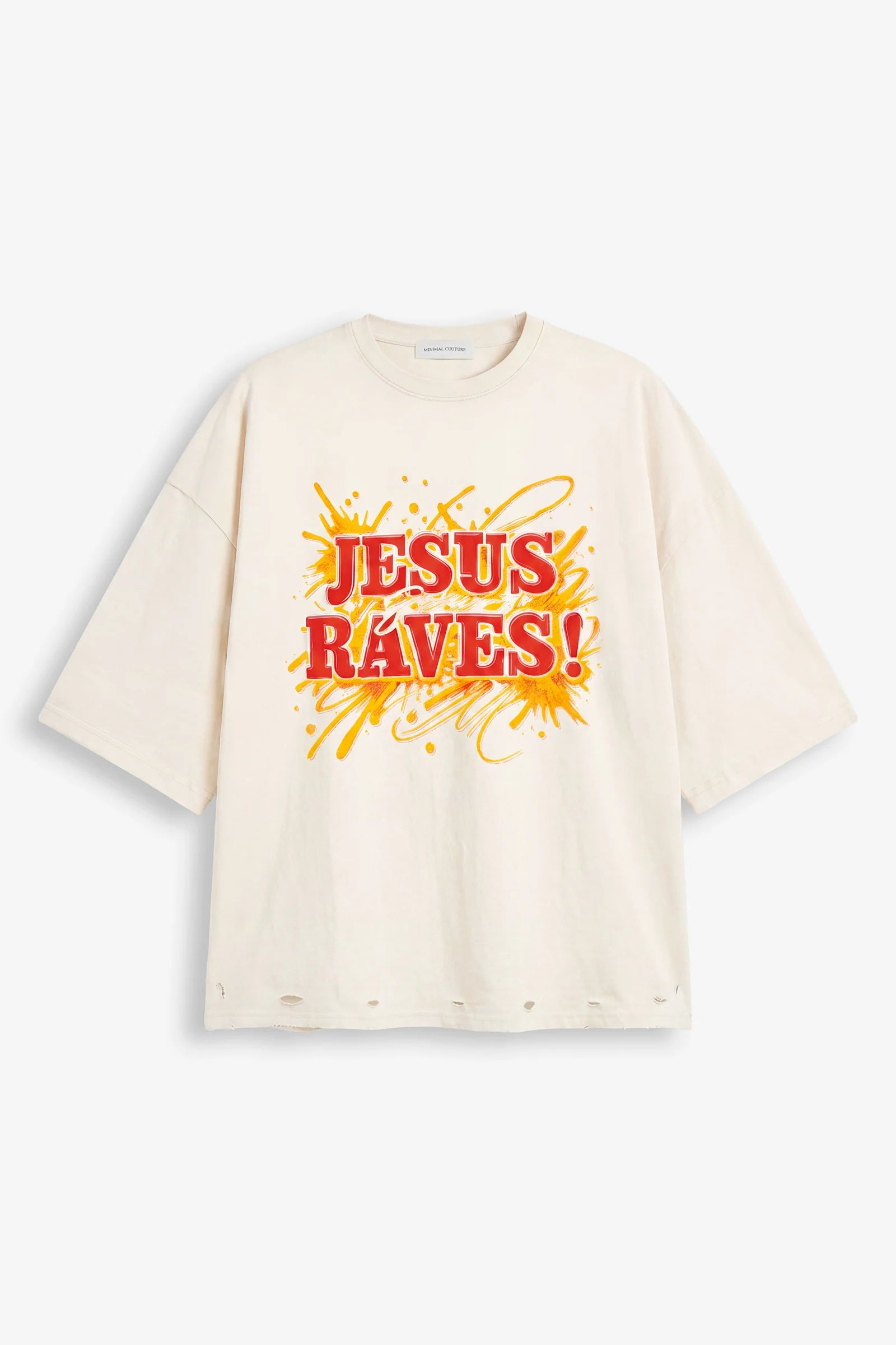 T-SHIRT “JESUS RAVES”