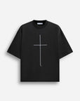 T-SHIRT CROSS BLACK