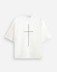 T-SHIRT CROSS WHITE