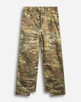 PANTALONE CON ZIP CAMO GREEN