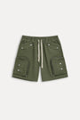 CARGO SHORTS OLIVE GREEN