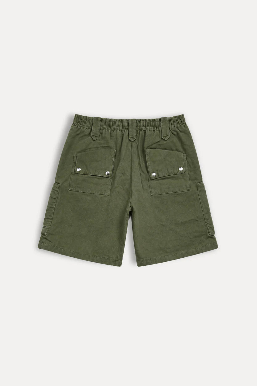 CARGO SHORTS OLIVE GREEN